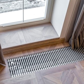 Caractéristiques des convecteurs construits sous le rebord de la fenêtre