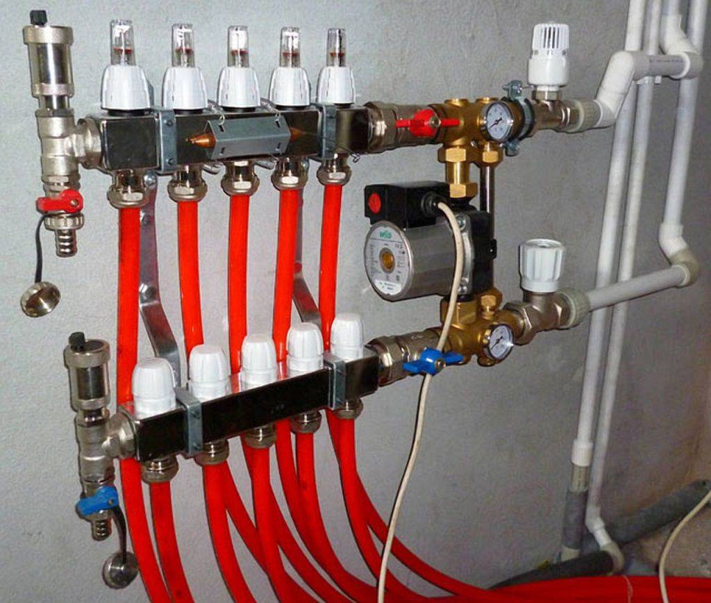 Groupe de capteurs pour chauffage au sol avec pompe - quoi et comment ?