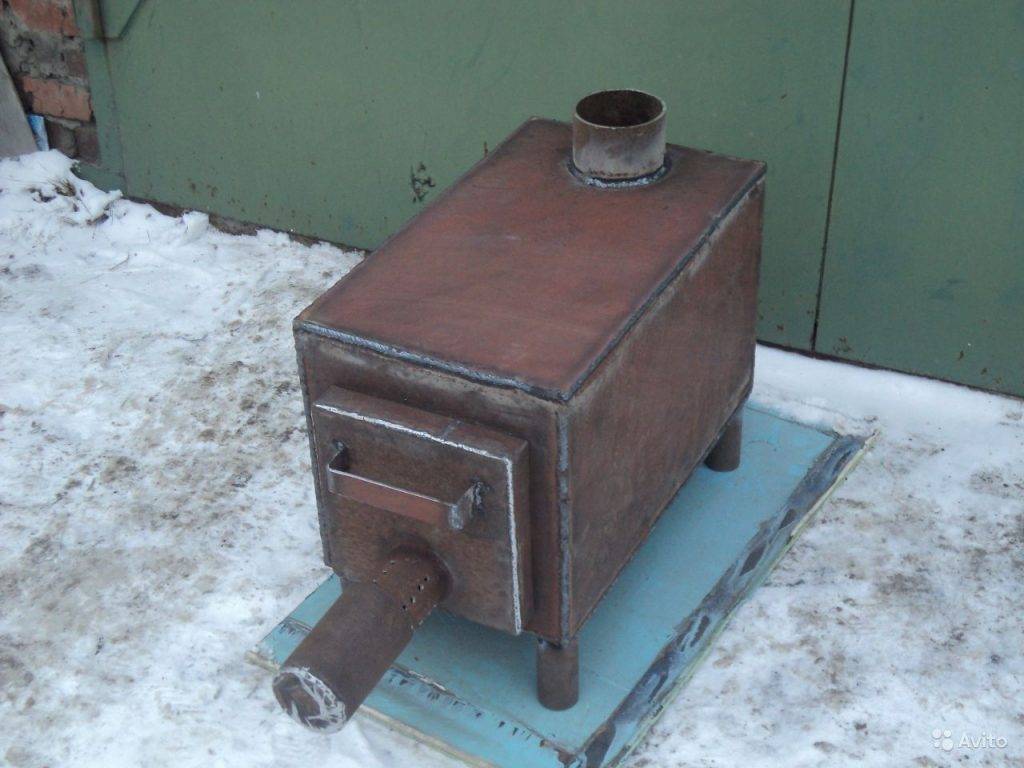 Poêle à faire soi-même (poêle à ventre plat) pour un garage