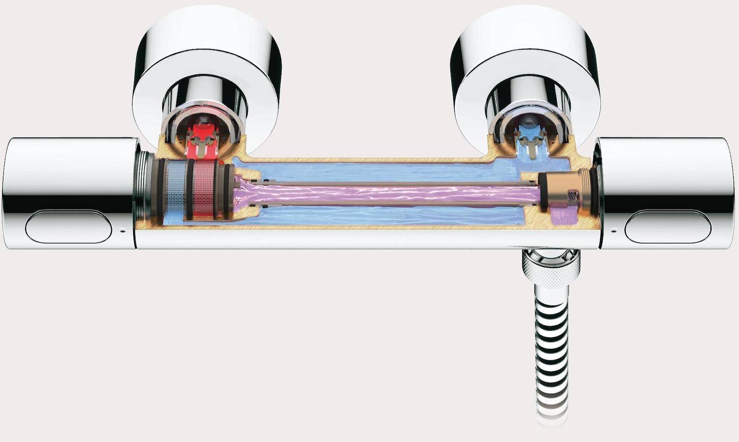 Robinet thermostatique (84 photos): qu'est-ce que c'est, comment choisir un modèle avec un thermostat de bain, comment fonctionne le thermostat et comment nettoyer le robinet, avis