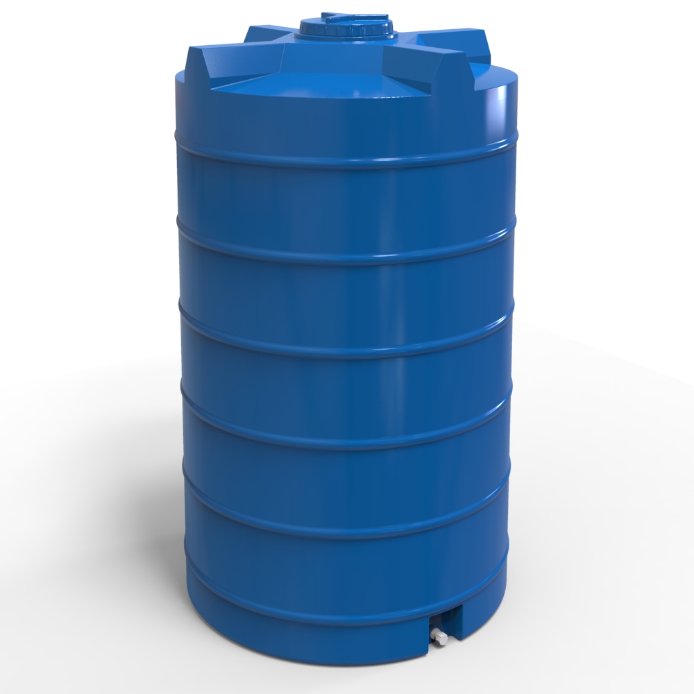 Réservoirs d'eau en plastique