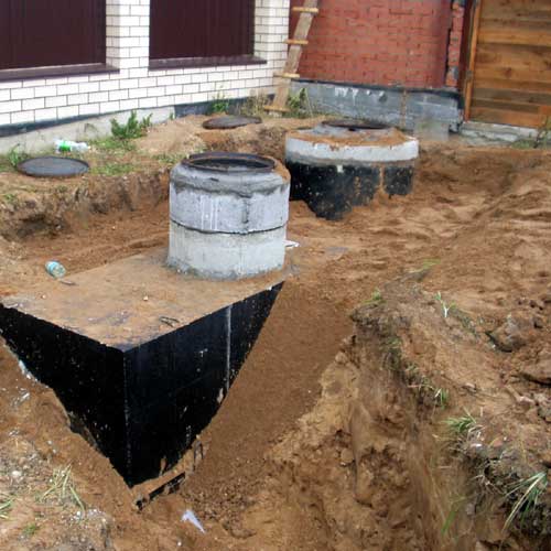 Installation de puits d'égouts: installation et normes. 5 étapes