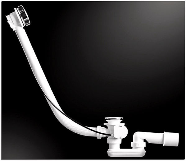 Bonde pour cabine de douche : débordement dans un bac bas, dispositif de siphonnage, retirer le joint d'eau, changer et démonter la bonde