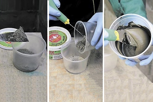 Joint hydraulique pour sceller les fuites dans le béton