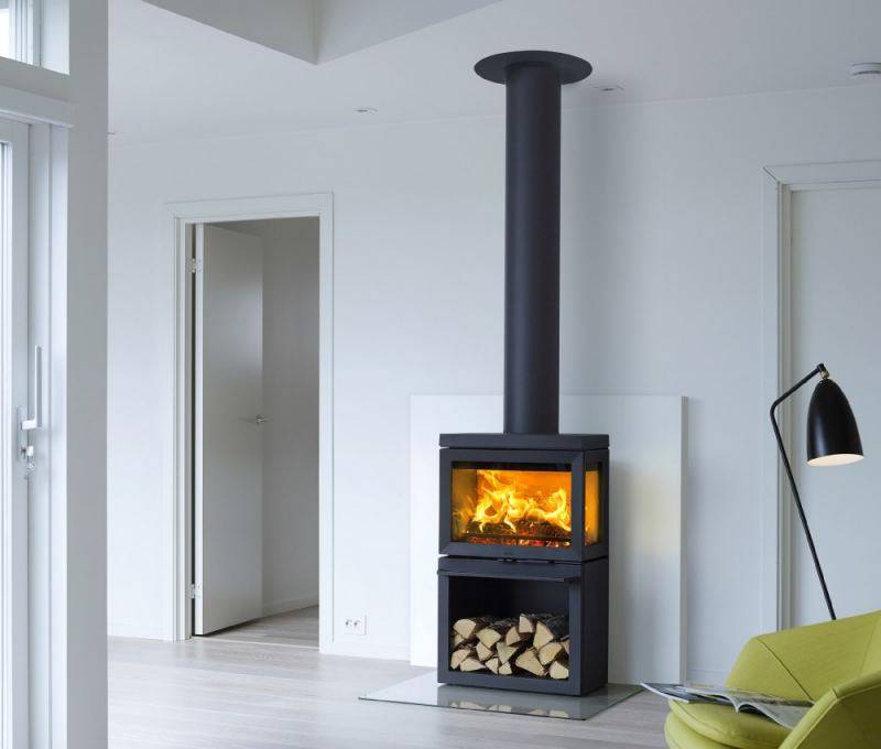 Organisation du chauffage des bâtiments multi-pièces à l'aide de poêles à bois