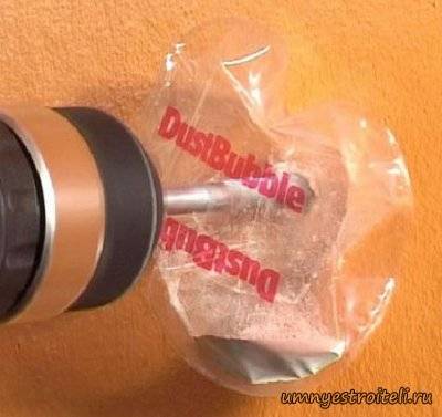 Un moyen facile de percer le plafond sans poussière