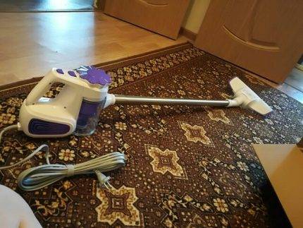 Présentation de l'aspirateur PUPPYOO WP526-C : un bébé travailleur venu de Chine