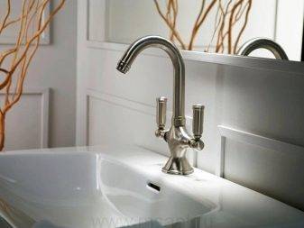 Robinets de lavabo : appareil, types, choix + modèles populaires