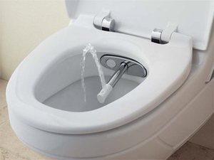 Aperçu comparatif du couvercle du bidet, de la tête du bidet et de la fixation du bidet et de leur connexion