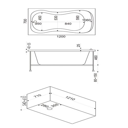 Tailles de baignoire standard et comment choisir la bonne