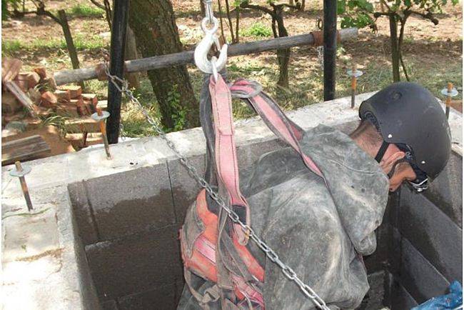 Caractéristiques de la désinfection des puits