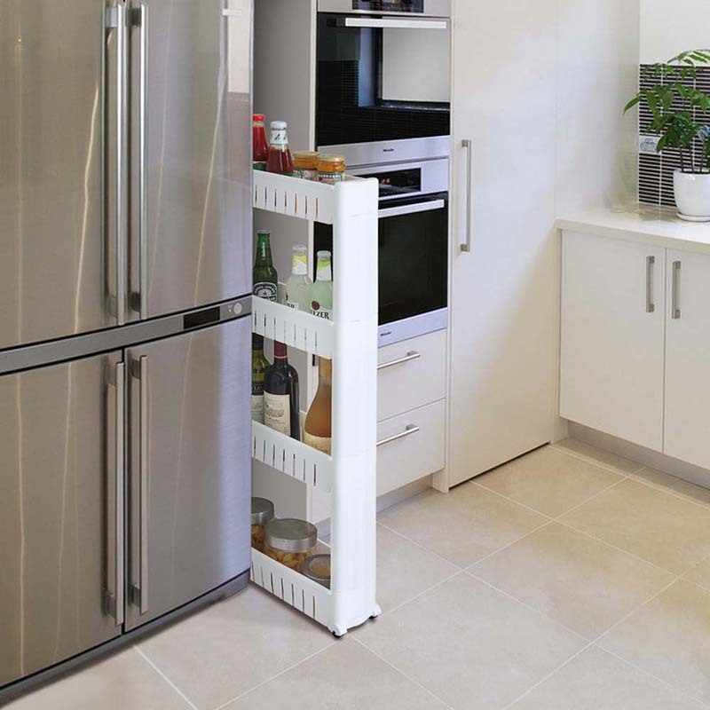 Conception d'une cuisine étroite: disposition des meubles et des appareils électroménagers, palette de couleurs des murs et organisation de l'éclairage dans la pièce