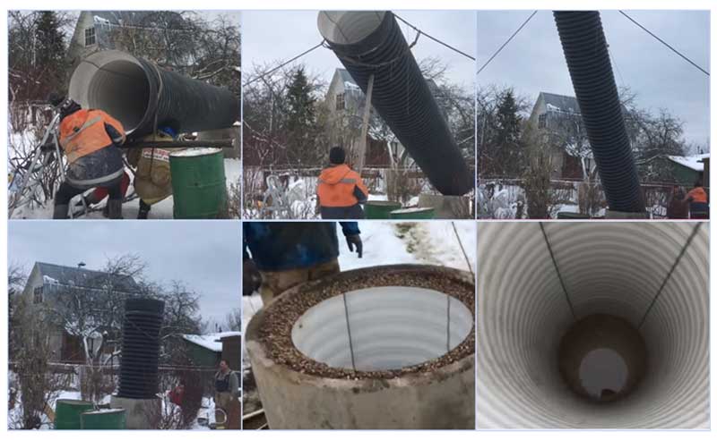 Puits en plastique pour le drainage: types, comment choisir, règles d'installation