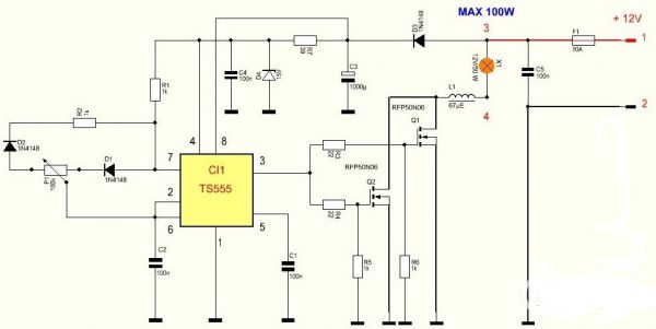 Circuits de gradation bricolage