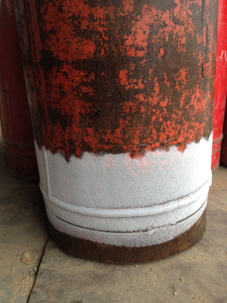 Isolation d'une bouteille de gaz en hiver