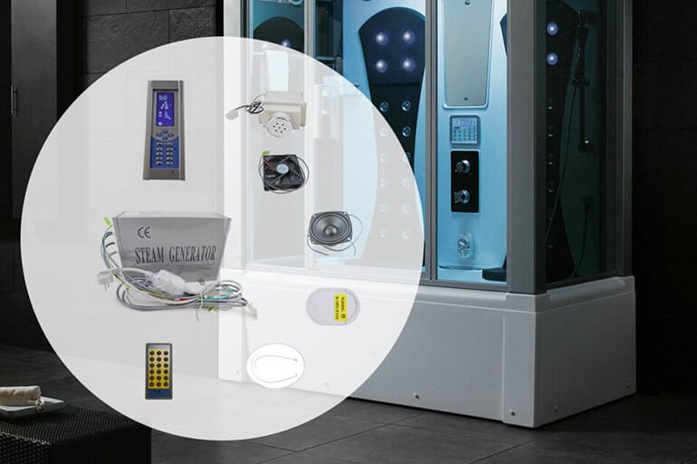 Générateur de vapeur pour cabine de douche: types, principe de fonctionnement + recommandations pour la sélection et l'installation