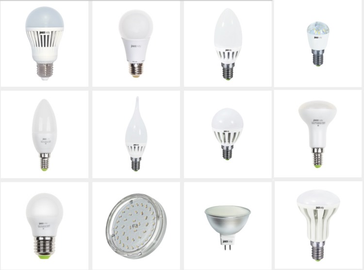 Lampes LED "Jazzway": critiques, avantages et inconvénients du fabricant + revue des modèles