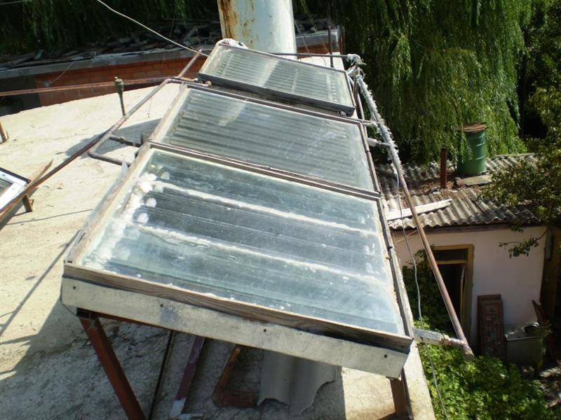 Schémas de raccordement du capteur solaire au système de chauffage