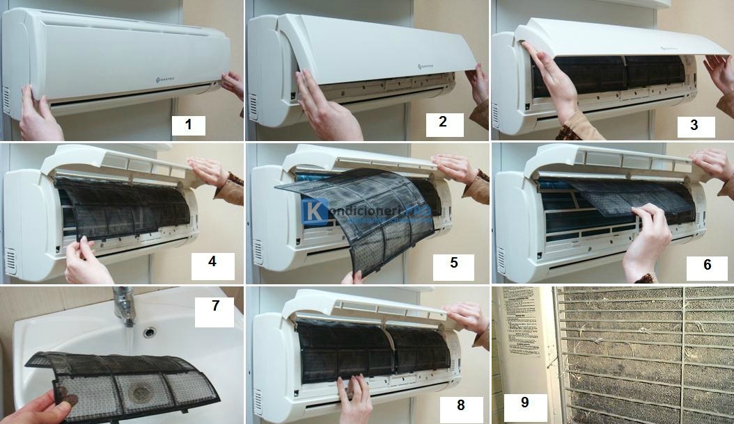 Nettoyage à faire soi-même des systèmes split: comment le nettoyer soi-même à la maison