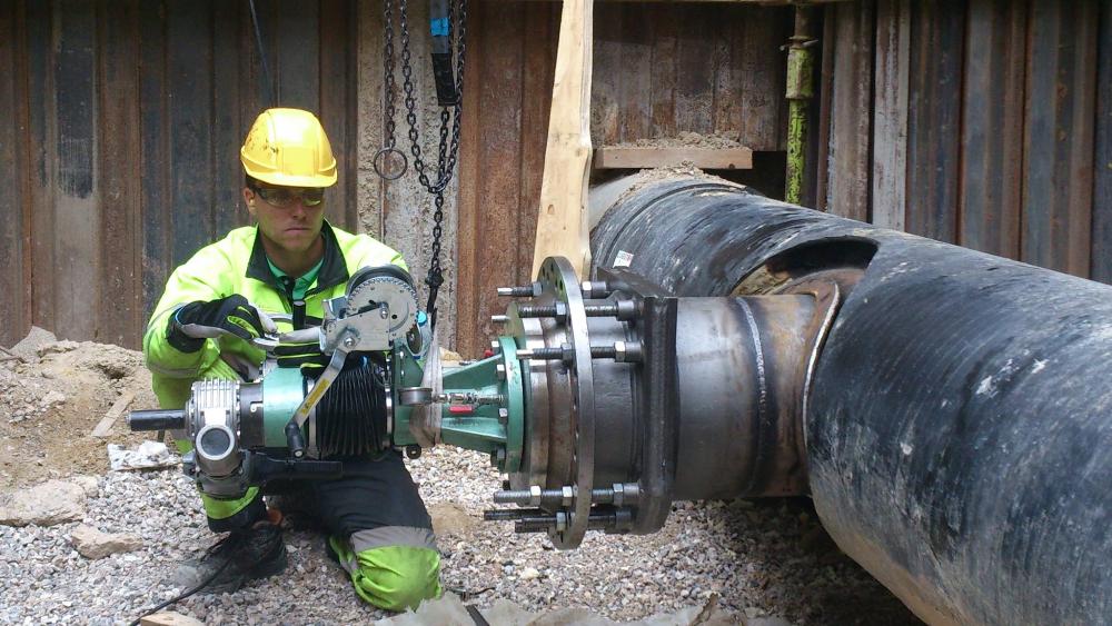 Conception et installation d'une ligne pneumatique