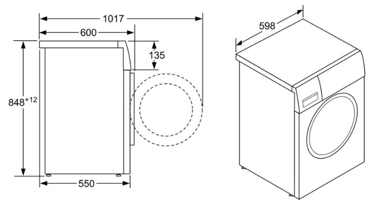 Dimensions des machines à laver automatiques et autres paramètres affectant le choix de l'équipement