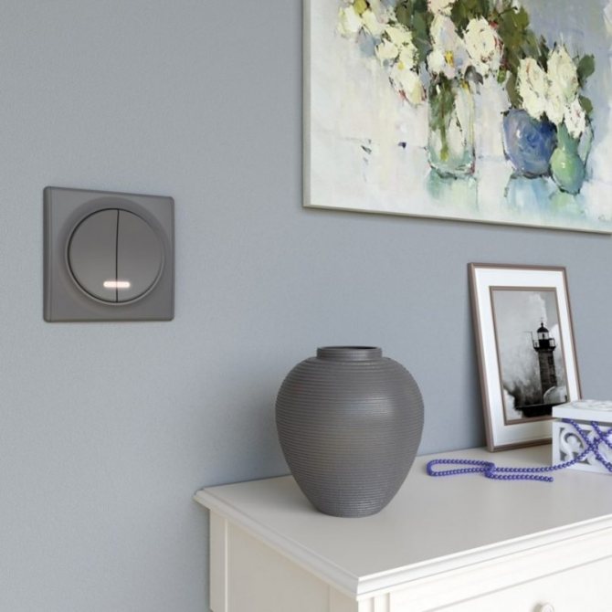 Installation et réparation d'un interrupteur rétro-éclairé