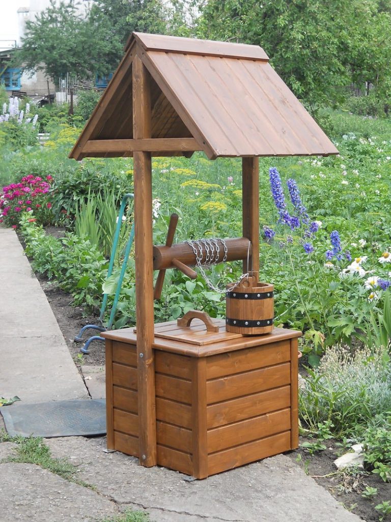 Maison à faire soi-même pour un puits: 100 photos d'options de conception