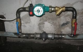 Installation d'une pompe de circulation dans le système de chauffage d'une maison privée, comment l'installer correctement