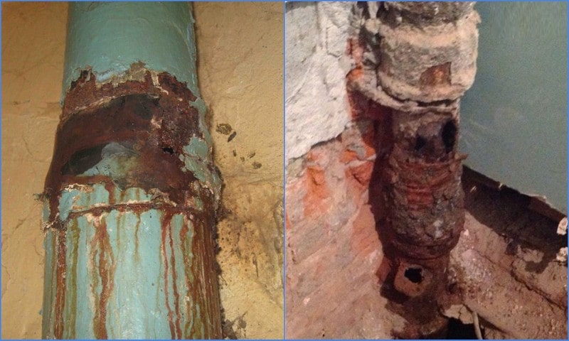 Remplacement d'un égout en fonte par un égout en plastique : démontage, remplacement, comment démonter, comment remplacer, passage de l'égout de la fonte au plastique, raccordement, comment changer le système d'égout, exemples de photos et de vidéos