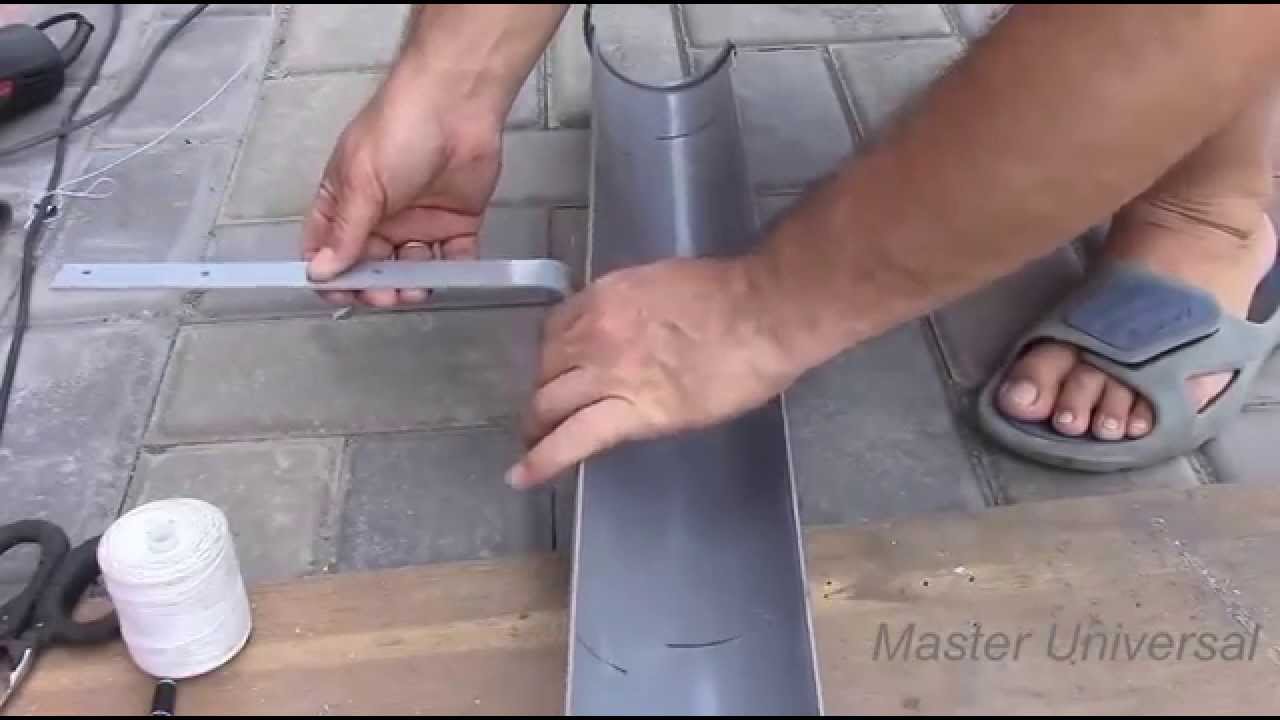 Gouttières de toit à faire soi-même : comment fabriquer un système de gouttières