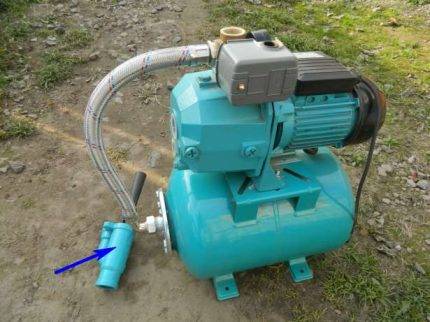 Station de pompage sans accumulateur hydraulique: caractéristiques du dispositif de fonctionnement et d'alimentation en eau sans réservoir hydraulique