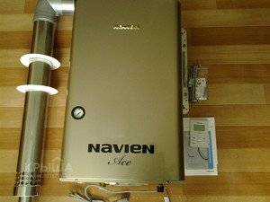 Entretien des chaudières à gaz Navien: instructions d'installation, de connexion et de configuration