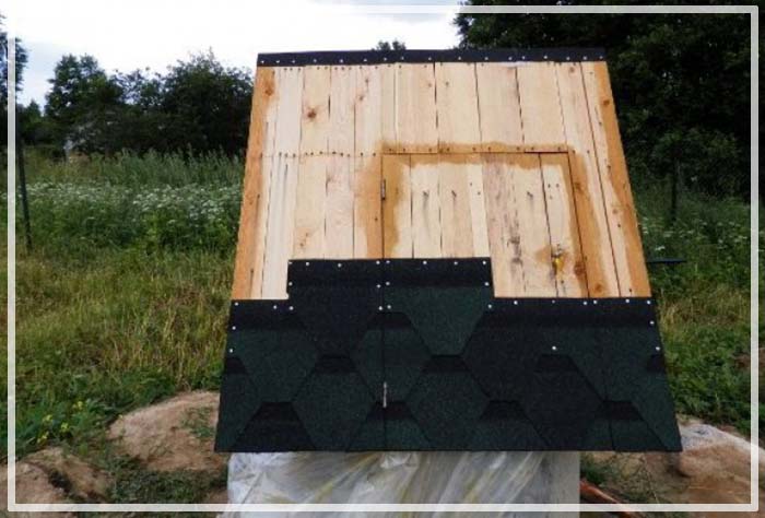 Maison de puits à faire soi-même: dessins cotés