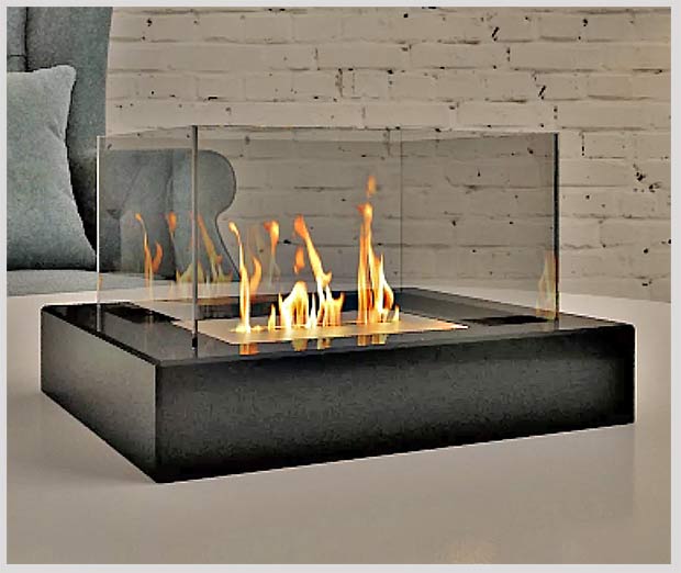Biofireplaces pour un appartement de vos propres mains