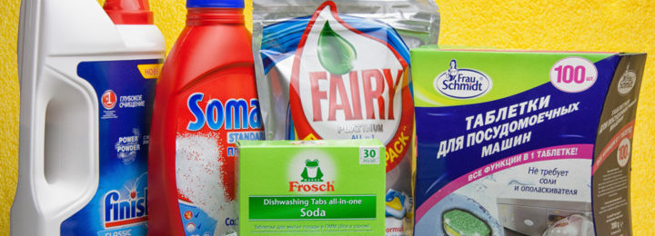 Liquide de rinçage lave-vaisselle : classement des meilleurs fabricants