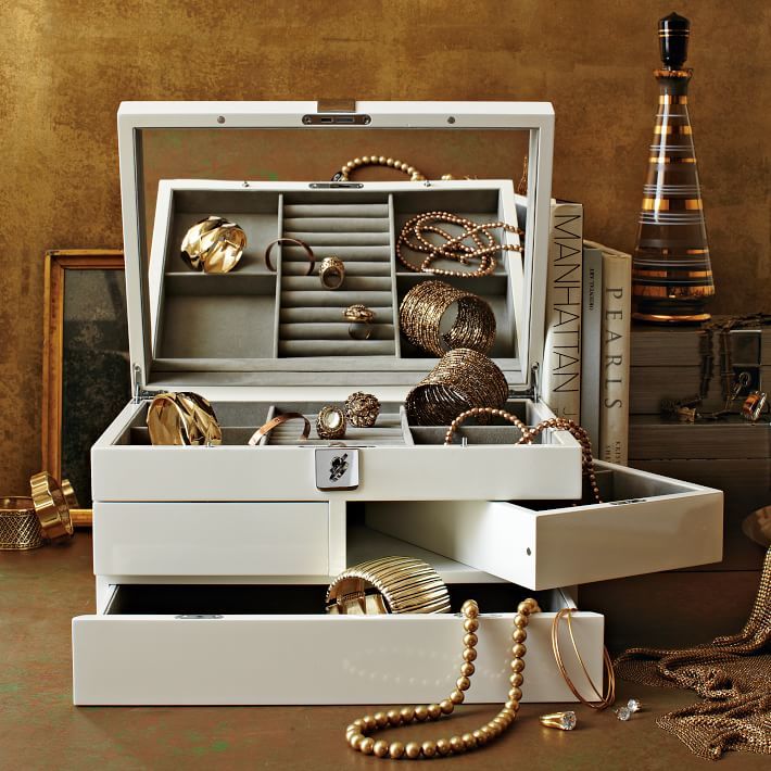 Organisateur de stockage de bijoux de bricolage - 25 idées de photos pour votre inspiration - économie domestique - plateforme média mirtesen