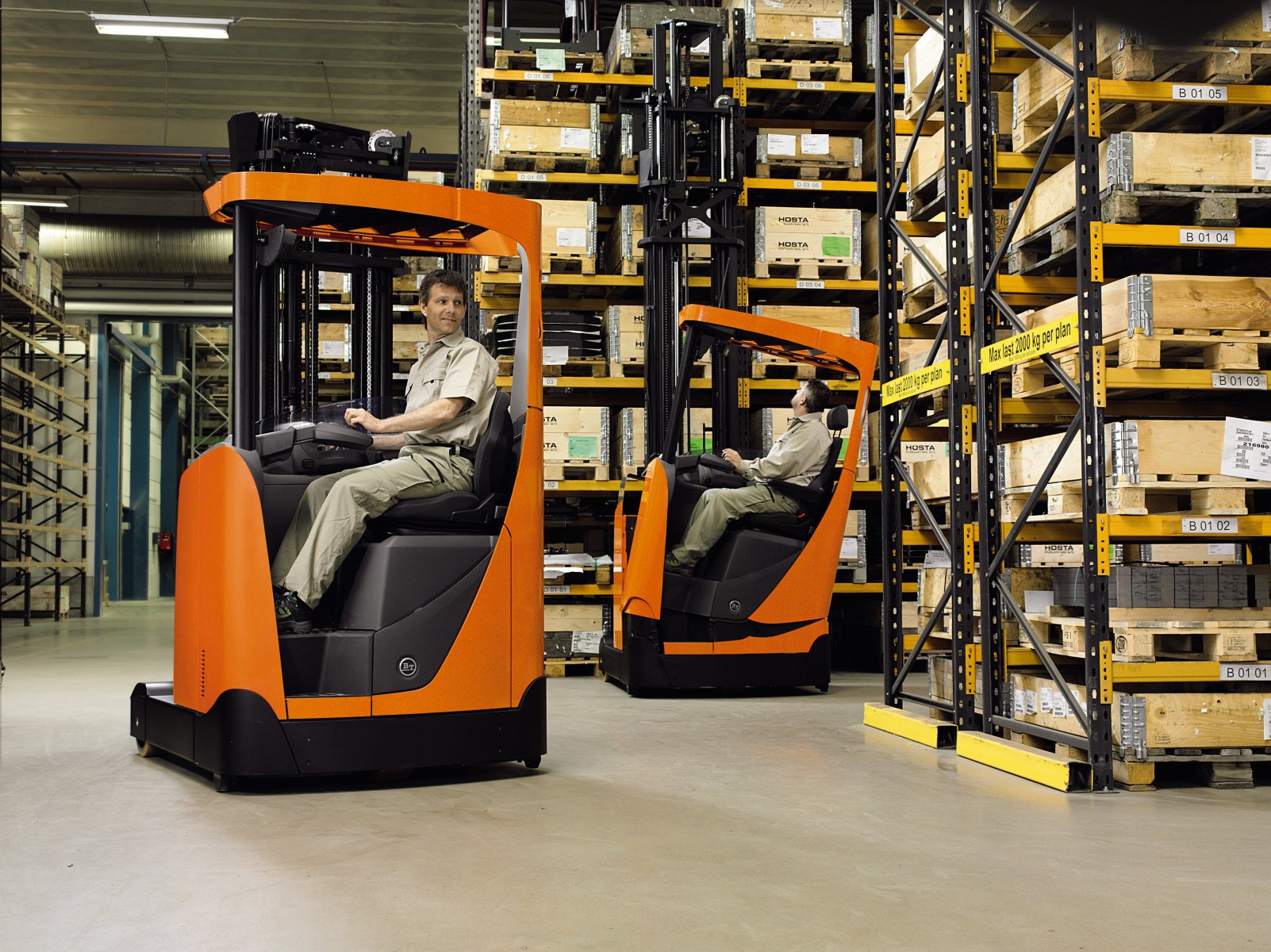 Gerbeurs et autres équipements de stockage