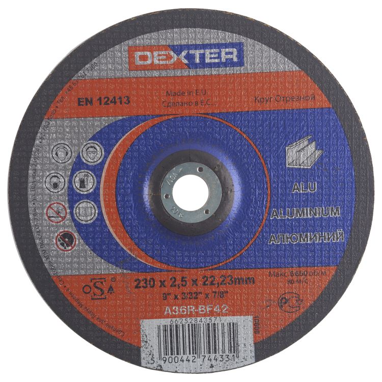 De quel côté mettre la molette de coupe sur la meuleuse