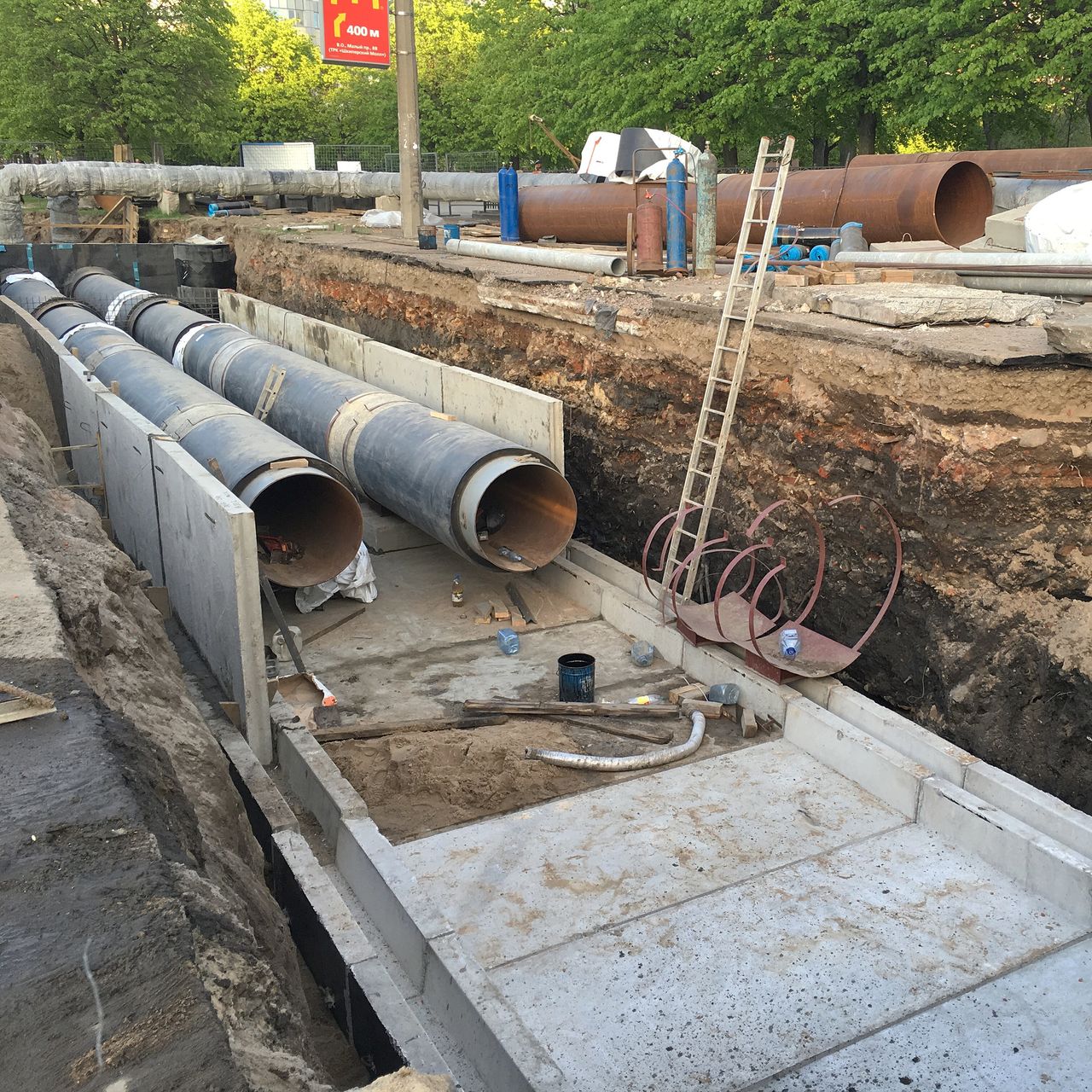 La sortie du gazoduc du sol: exigences et caractéristiques de l'agencement du nœud de sortie