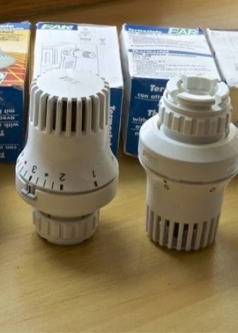 Vanne thermostatique pour radiateur de chauffage: but, types, principe de fonctionnement + installation