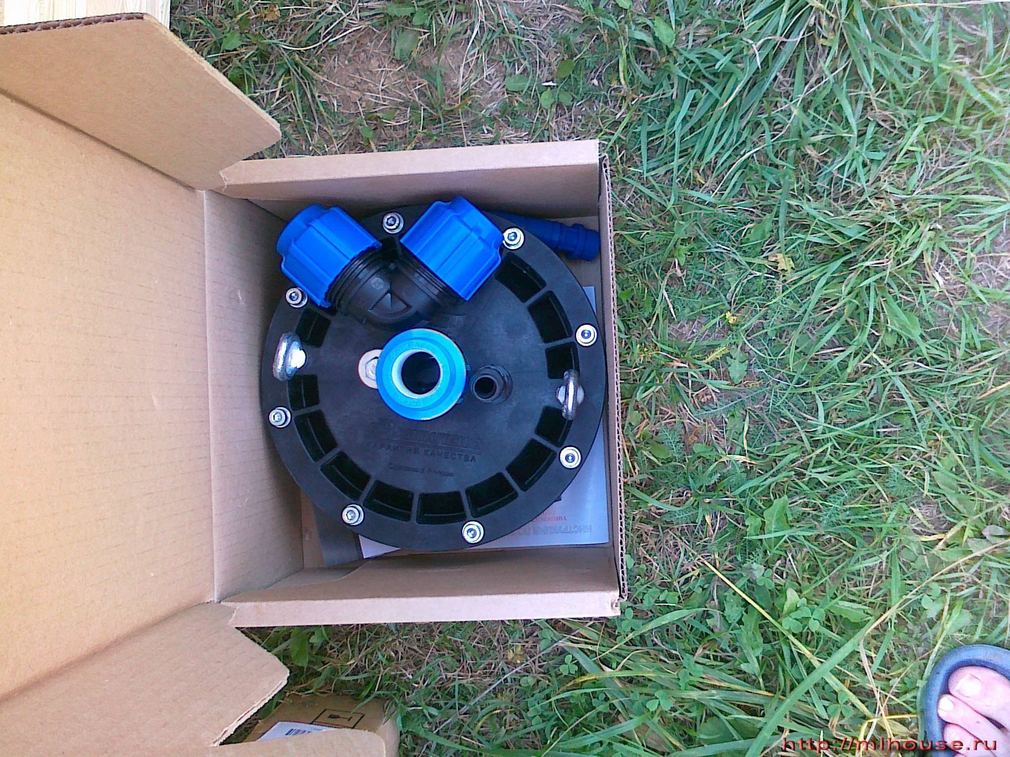 Caractéristiques de l'installation d'une tête sur un puits