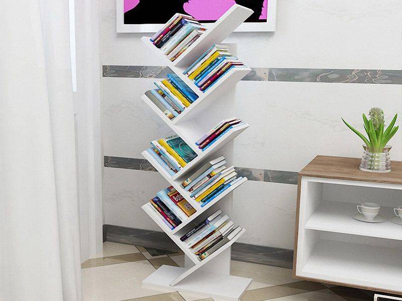 Nous fabriquons une étagère pour les livres de nos propres mains: 6 solutions originales