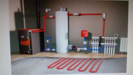 Comment faire du chauffage à la vapeur de vos propres mains: appareil, règles et exigences