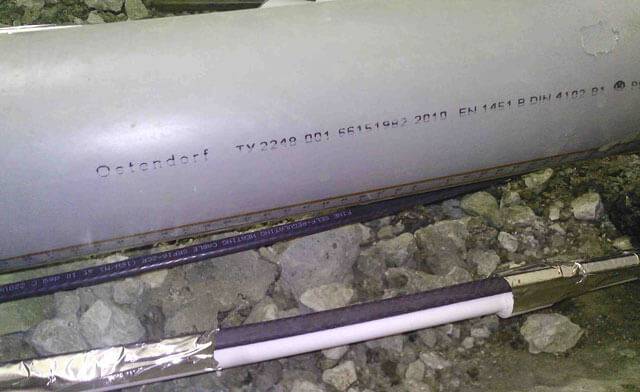 Comment choisir et installer un câble pour chauffer une conduite d'eau