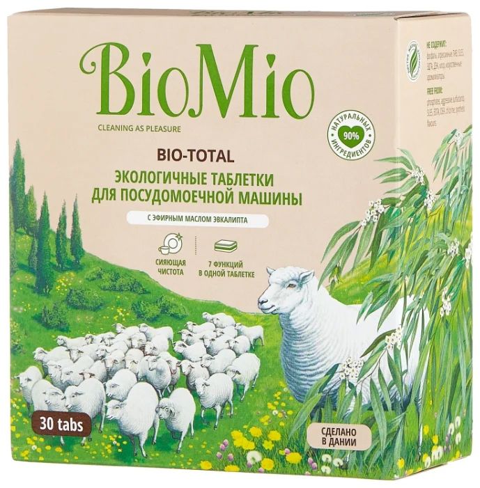 Tablettes bio myo (biomio) pour lave-vaisselle : avis clients, avantages et inconvénients, règles d'utilisation