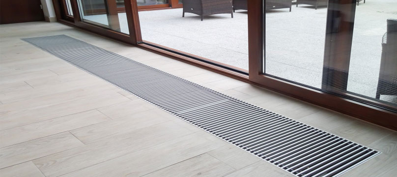 Caractéristiques des convecteurs construits sous le rebord de la fenêtre