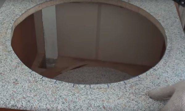 Évier à poser: schémas d'installation et analyse des caractéristiques d'installation