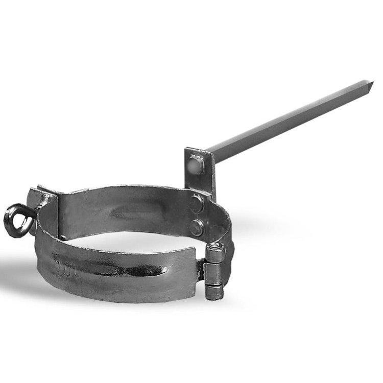 Colliers métalliques pour la fixation de tuyaux : fixations de plomberie et de fumée