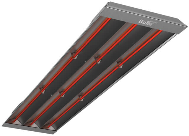 Lampes infrarouges comme moyen de chauffage