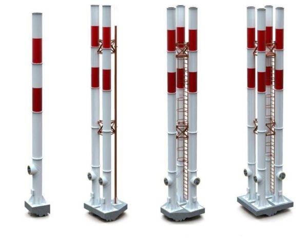Dispositif et calcul d'une cheminée pour une chaufferie